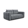 SOFA CLOUDI 2,5-Sitzer, dunkelgrau - Dunkelgrau/Schwarz, Holz/Textil (211/89/104cm) - Courtois Laville