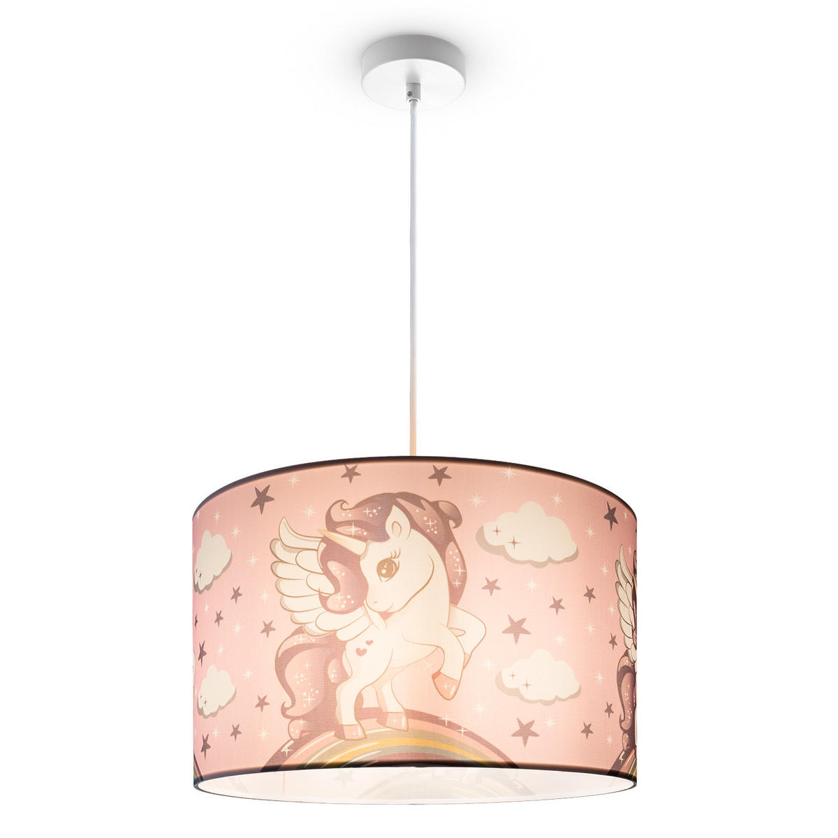 PENDELLEUCHTE Hugo Pd1 Cos 213 - Weiß, Metall (45.5/45.5/27cm) - Paco Home