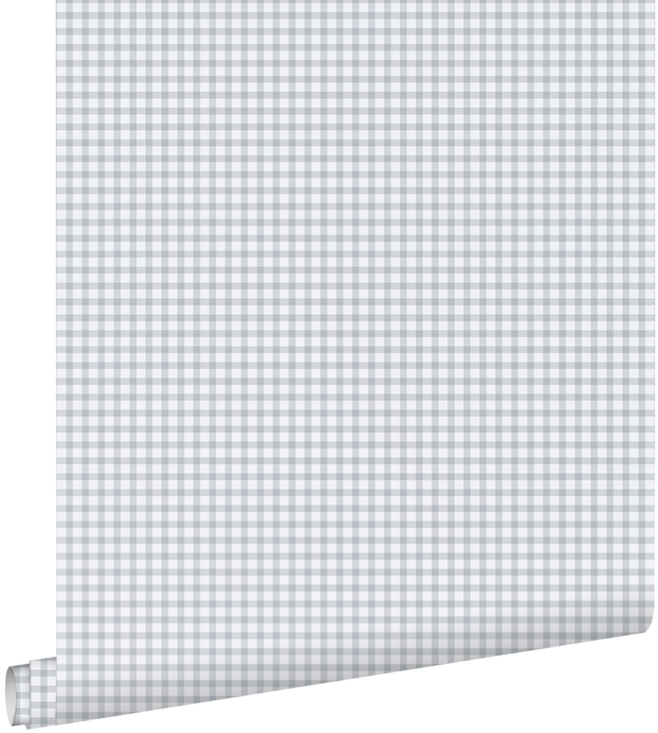 TAPETE Karomuster 50 x 900 cm - Blau, Papier (50/900cm) - ESTAhome