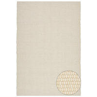 HANDWEBTEPPICH Anden 60x90 cm - Champagner, Textil (60/90cm) - Rug and Roll