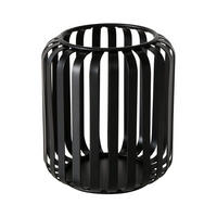 METALLLATERNE Viki 10/10/12 cm - Schwarz, Metall (10/12/10cm) - Boltze Home