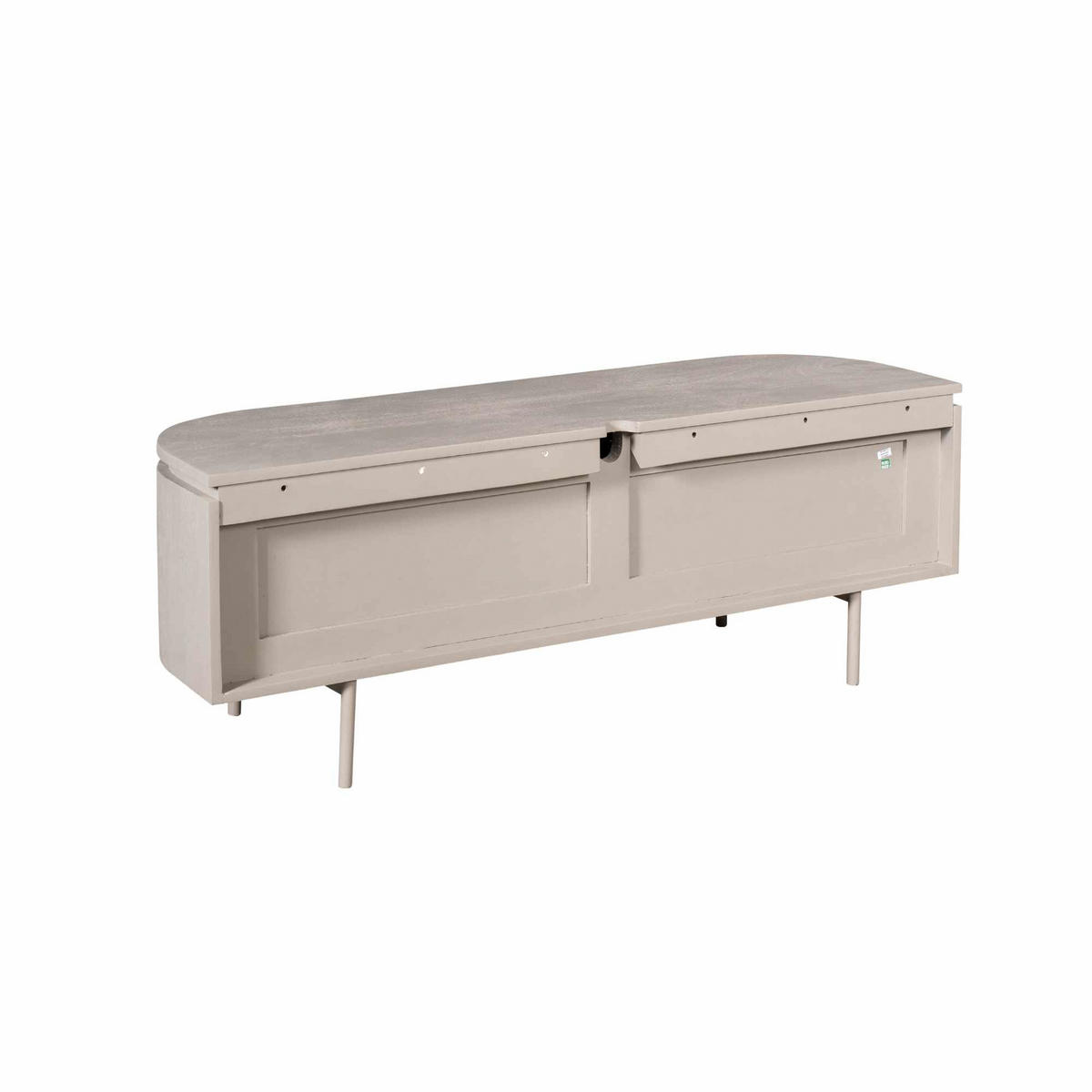 TV-MÖBEL Excellent Taupe 35/120/30 cm - Taupe, Holz (120/30/35cm) - Starfurn