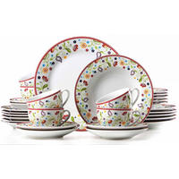 KOMBISERVICE Shanti Doppio bunt 30er Set - Multicolor, Keramik (1/1/1cm) - Ritzenhoff Breker