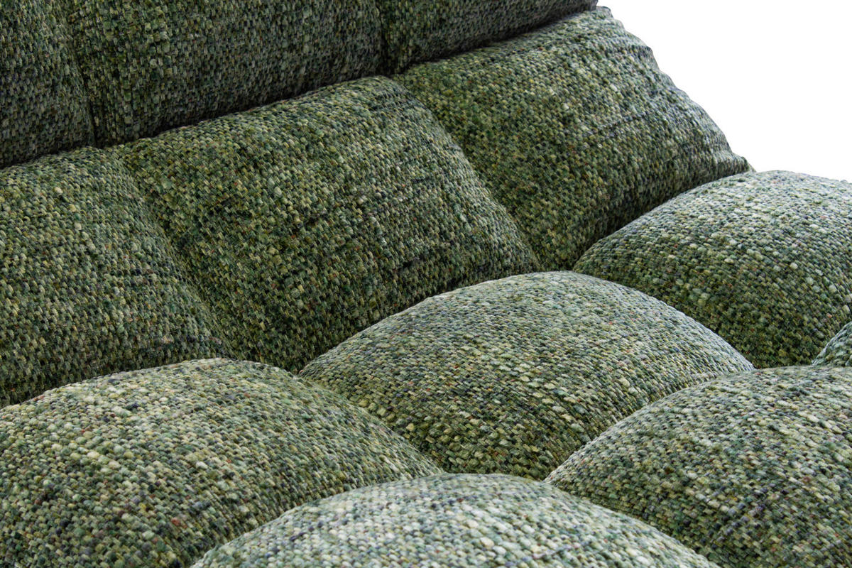 DREHSESSEL Neapel, Webstoff, Grün - Grün, Textil (93/87/75cm) - dasmöbelwerk