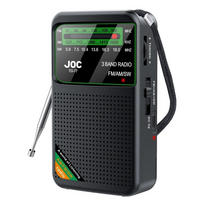 RADIO 7/3.4/12.9 cm - Schwarz, Kunststoff (7/3.4/12.9cm) - Authentics
