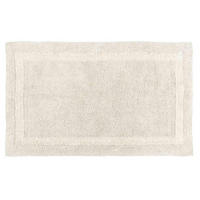 BADEMATTE 70/120 cm, 100% Baumwolle, wendbar - Creme, Textil (70/120cm) - Homescapes