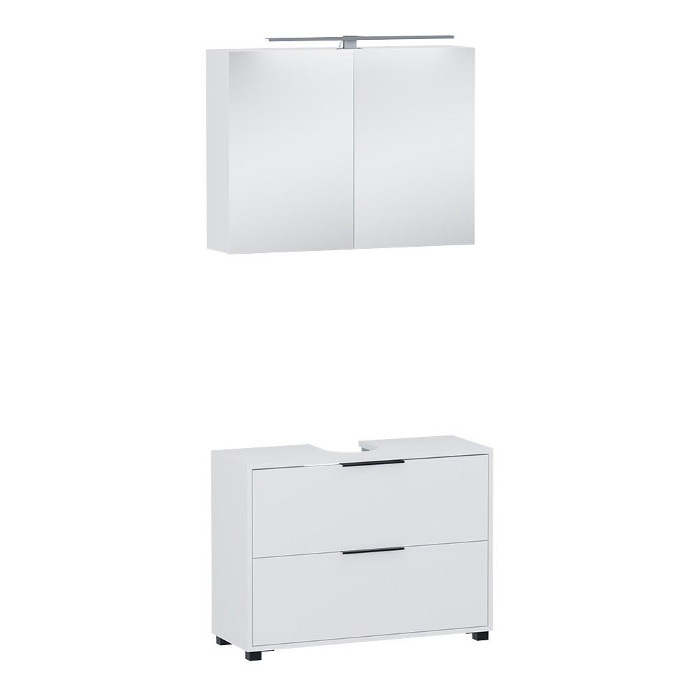 KOUPELNOVÝ NÁBYTEK Alina Bílá - bílá, kompozitní dřevo (80/60/30cm) - Vicco