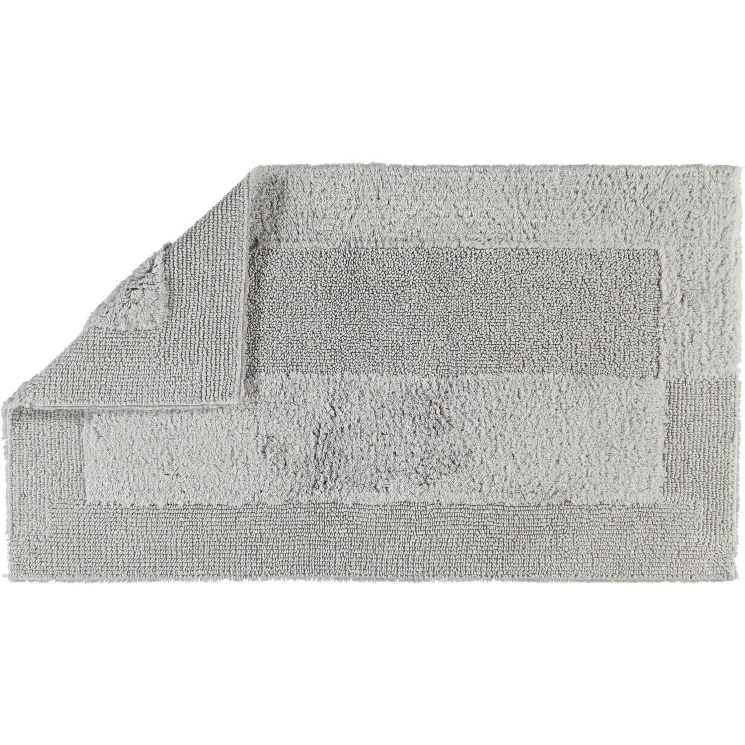 BADTEPPICHE HAVANNA SILBERGRAU - 146 - Grau, Textil (60/100cm) - Kleine Wolke