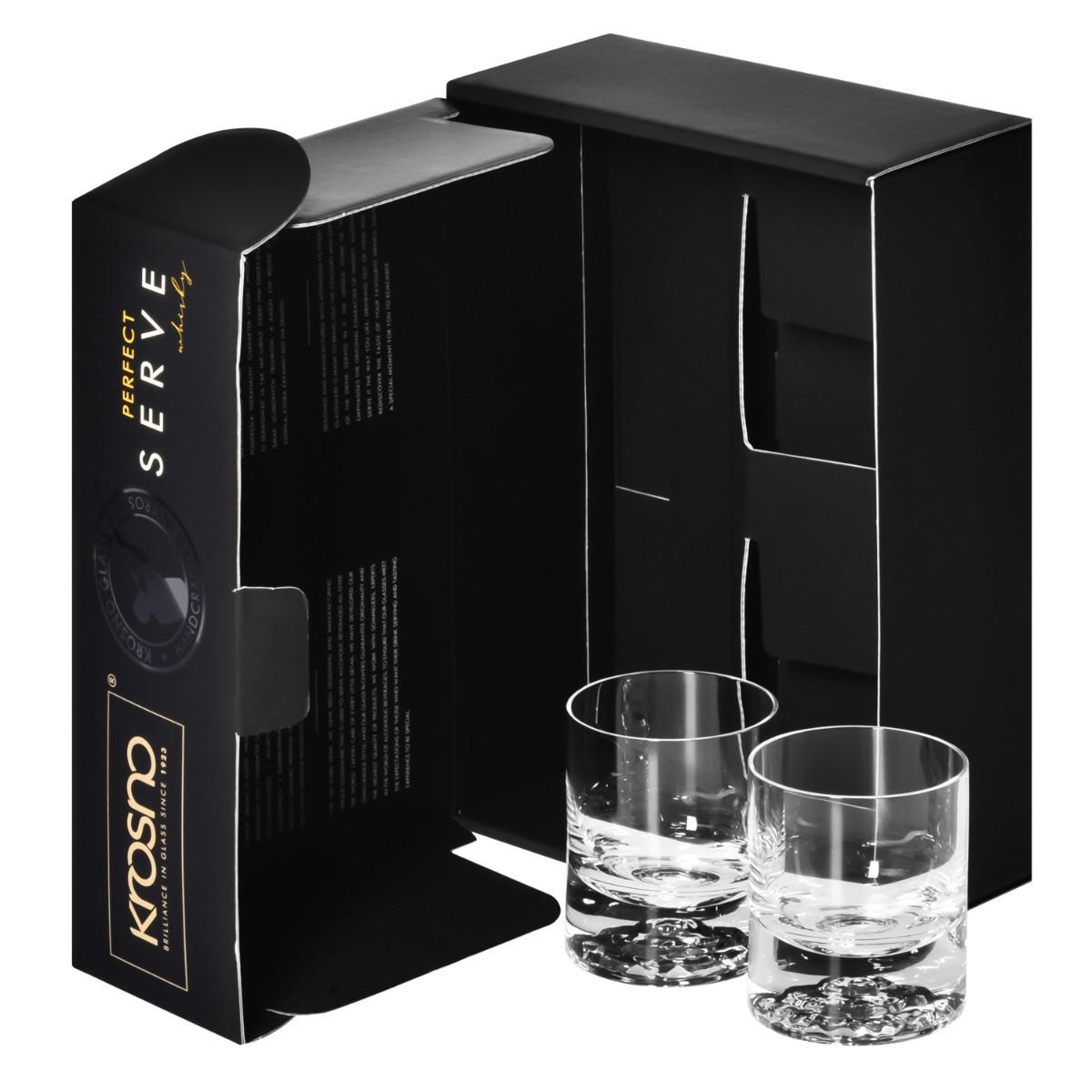 WHISKYSET PERFECT SERVE, 2ER-SET, 300 ML - Transparent, Glas (0.3L) - Krosno Glass