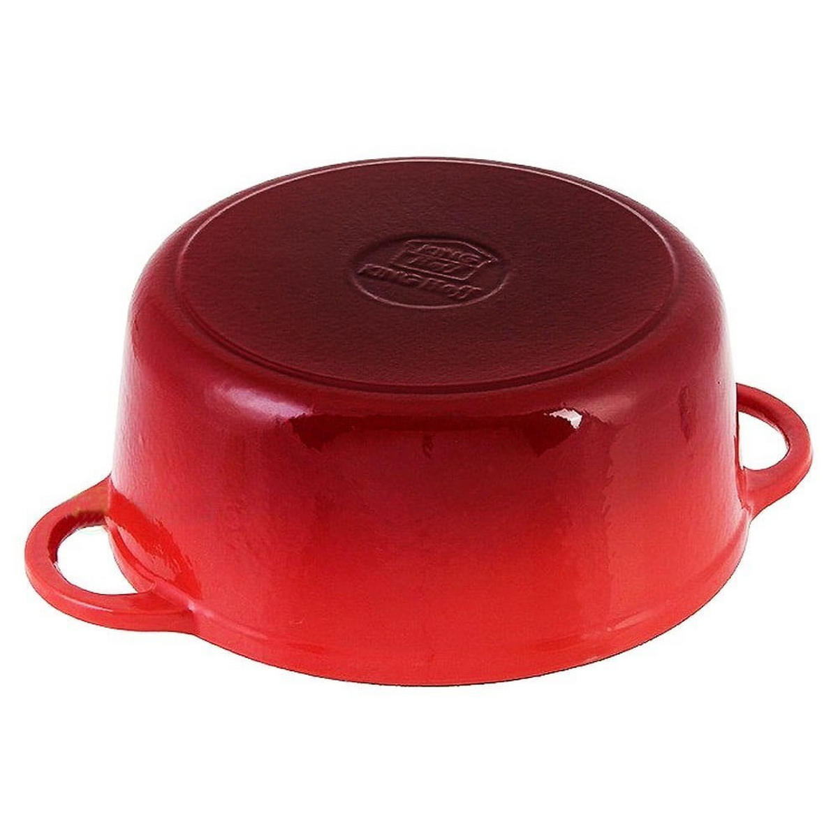 TOPF Rot 20/20/10 cm KH1614 - Rot, Metall (20cm) - Kinghoff 