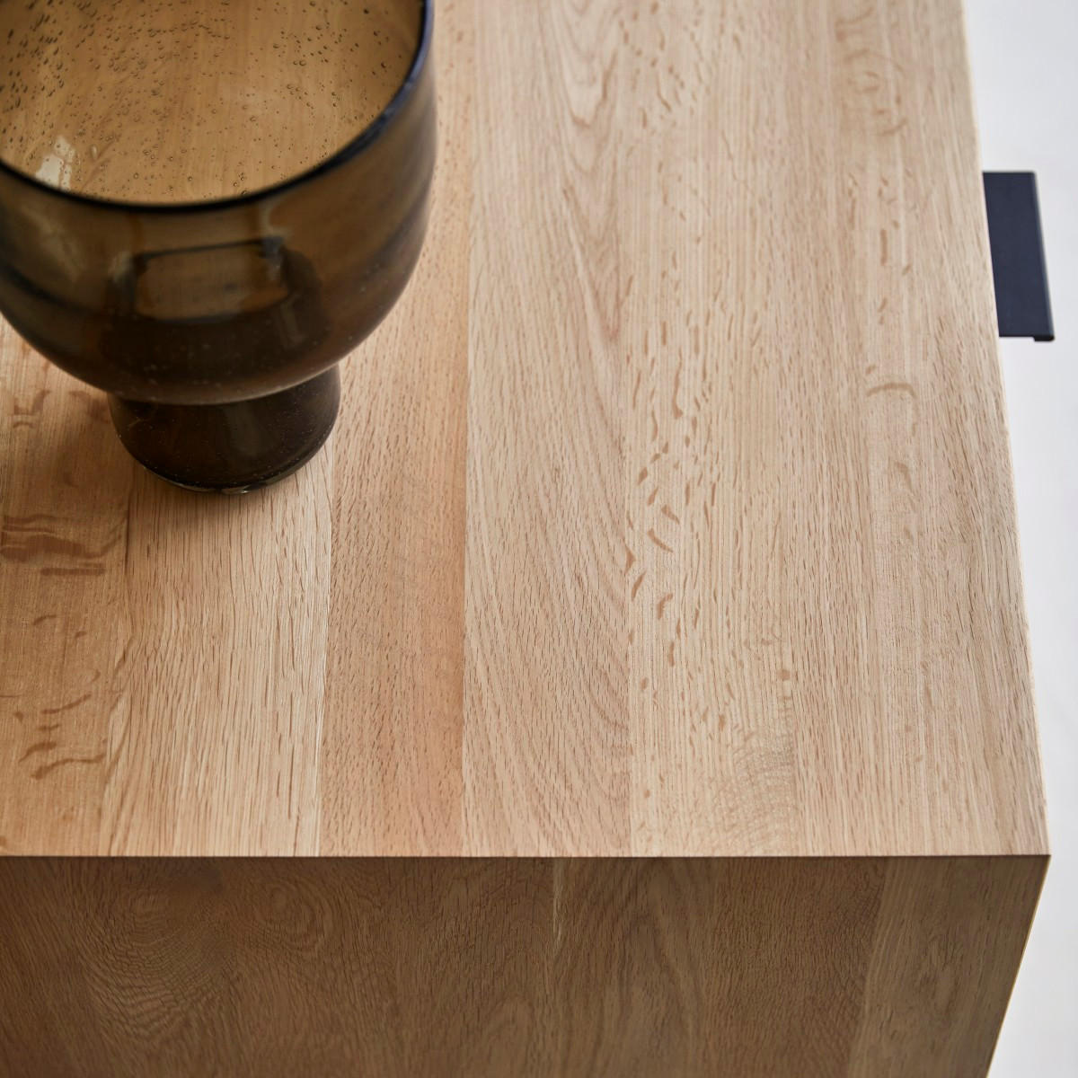 TV-SCHRANK Senson Natur aus Eiche - Naturfarben, Holz (120/55/45cm) - Tikamoon