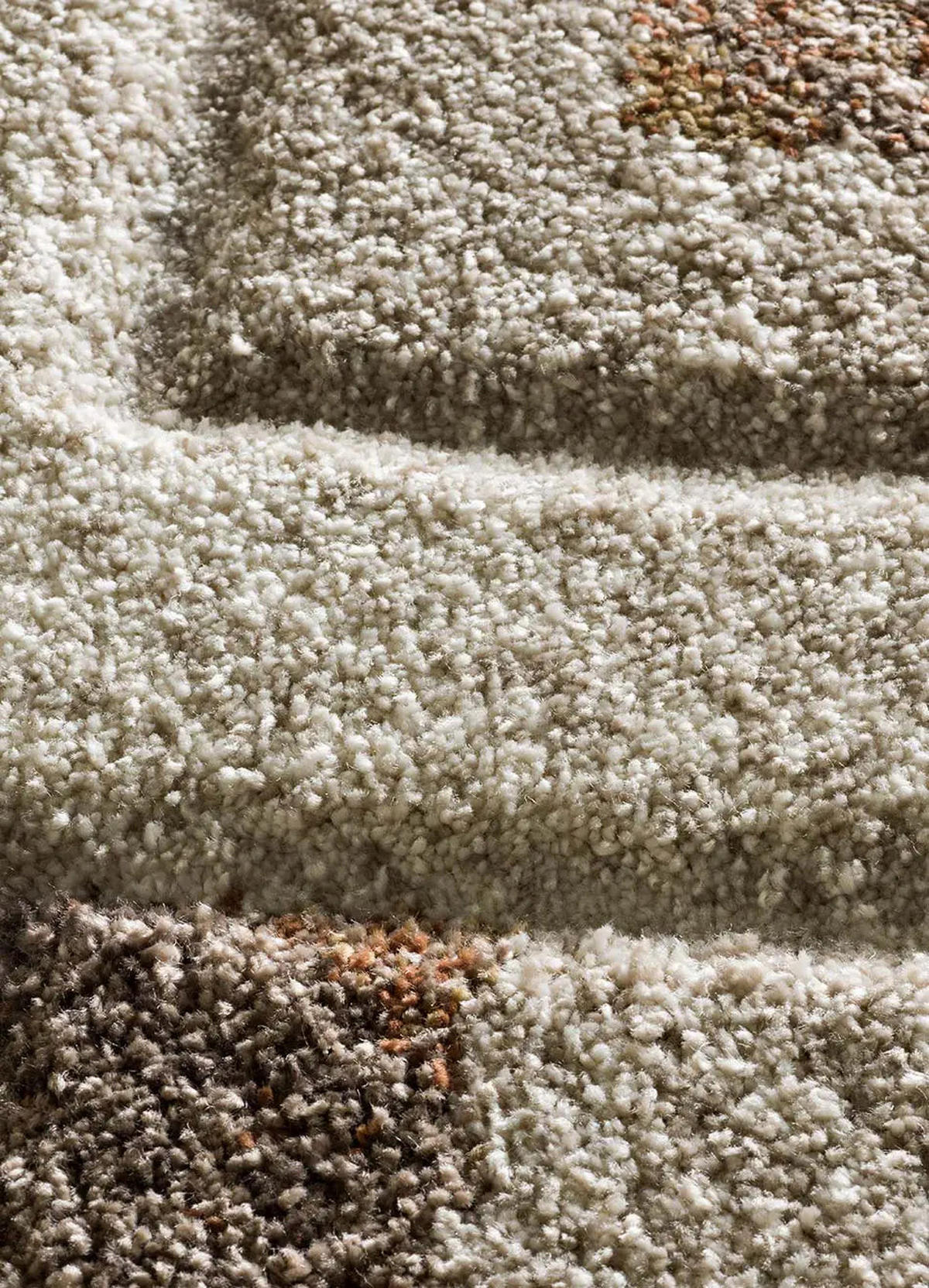 HOCHFLORTEPPICH Beige / Braun Teva 160/235 cm - Braun, Textil (160/235cm) - Atticgo