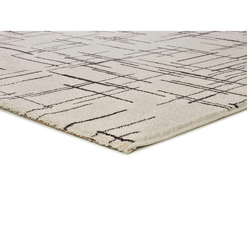 Thumbnail - Atticgo Webteppich, Weiß, Schwarz, Textil, Grafikmuster, Rechteckig, 80x150 cm, Oeko-Tex® Standard 100, in verschiedenen...