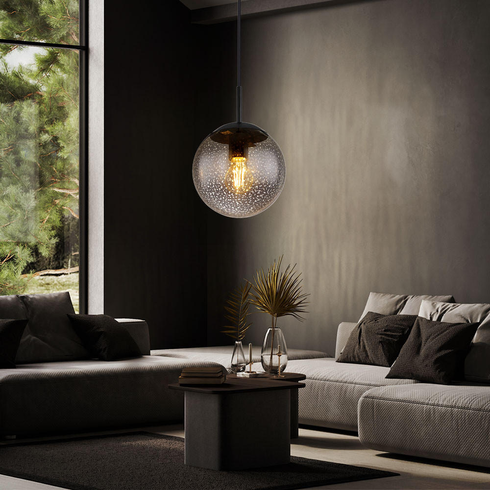 Thumbnail - Globo Lighting Led, Schwarz, Glas, F, 20x120x20 cm, Lampen & Leuchten, LED Beleuchtung, LED-Hängeleuchten