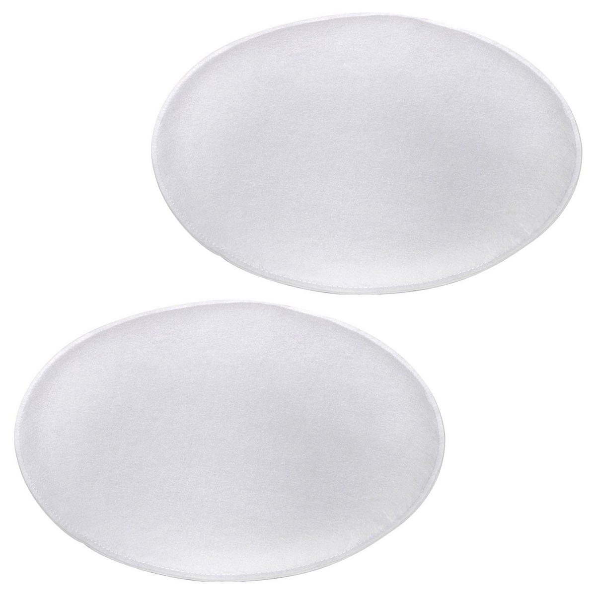 SITZKISSEN JONITA 2ER-SET - Weiß, Textil (35/35/2cm) - IDIMEX