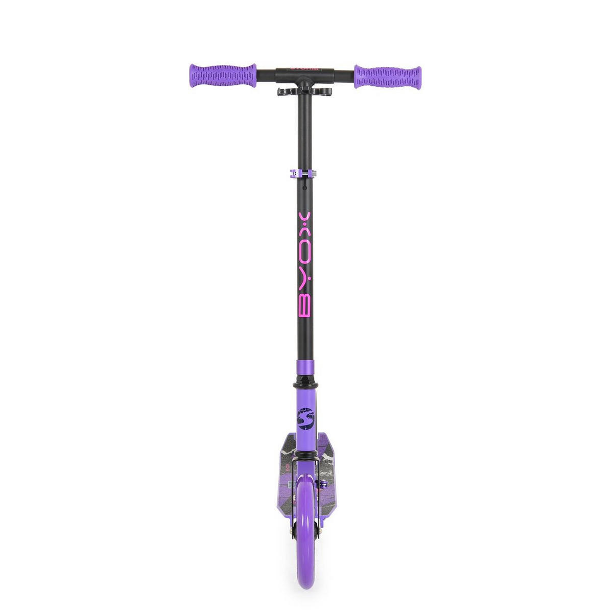 KINDERROLLER Storm lila Höhe einstellbar, zusammenklappbar, PU Räder, ABEC-5 - Violett, Metall (75/20/70cm)