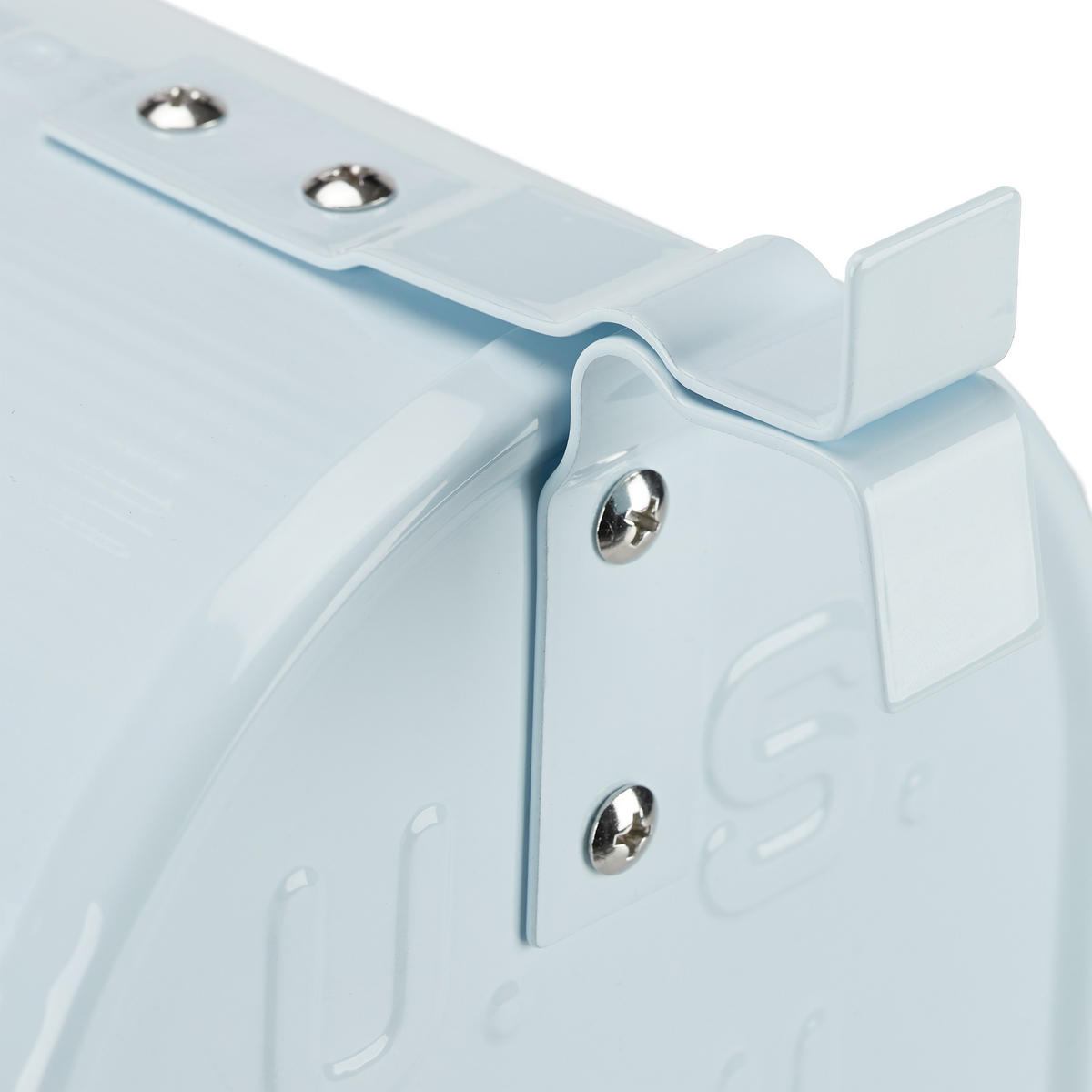 US-MAILBOX - Weiß, Metall (22cm) - Relaxdays