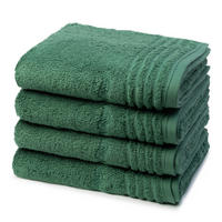 HANDTUCH Vienna Style Supersoft 4er-Set - Grün, Textil (50/100cm) - Vossen
