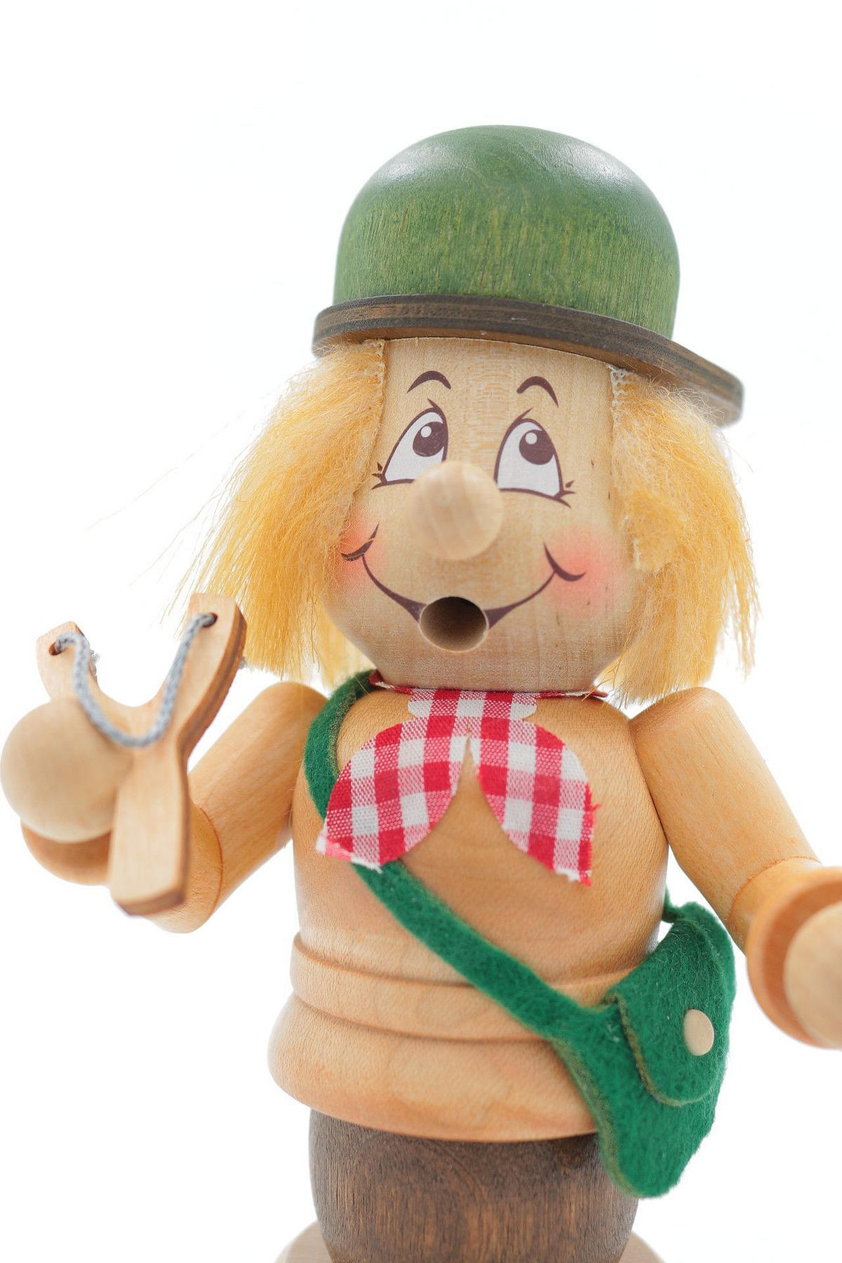 RAUCHFIGUR Wichtel Lausbub 15cm - Multicolor, Holz (9/15/0.1cm)
