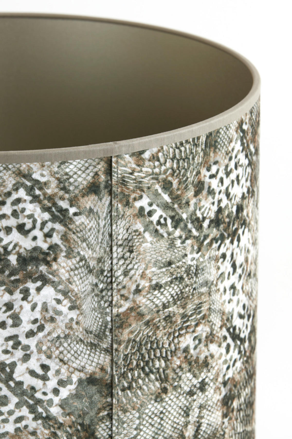 LAMPENSCHIRM Keyon Braun Ø40/30 cm - Braun, Textil (40/40/30cm) - Light & Living