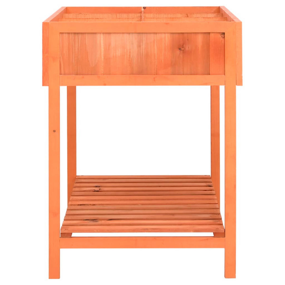 PFLANZGEFÄSS für Kräuter 80x60x80 cm Massivholz Tanne - Braun, Holz (60/80/80cm)