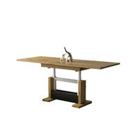 COUCHTISCH Kella höhenverstellbar ausziehbar bis 170 cm - Eiche Artisan, Holzwerkstoff (110/65/58cm) - Endo-Moebel