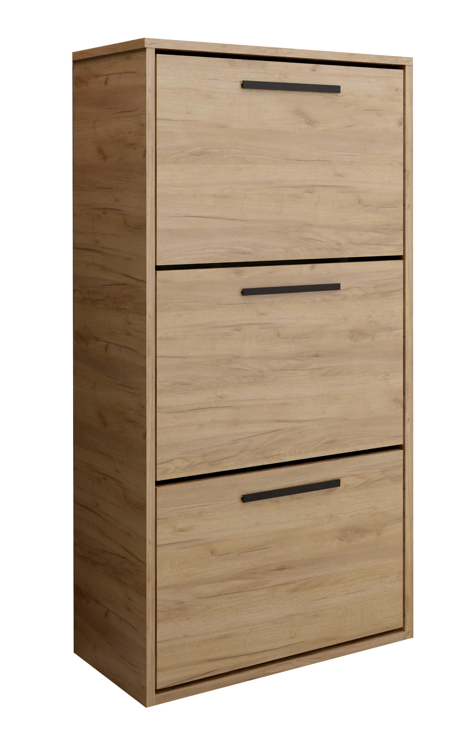 Kier Furniture Schuhschrank Honigeiche 59x114.6x24 cm