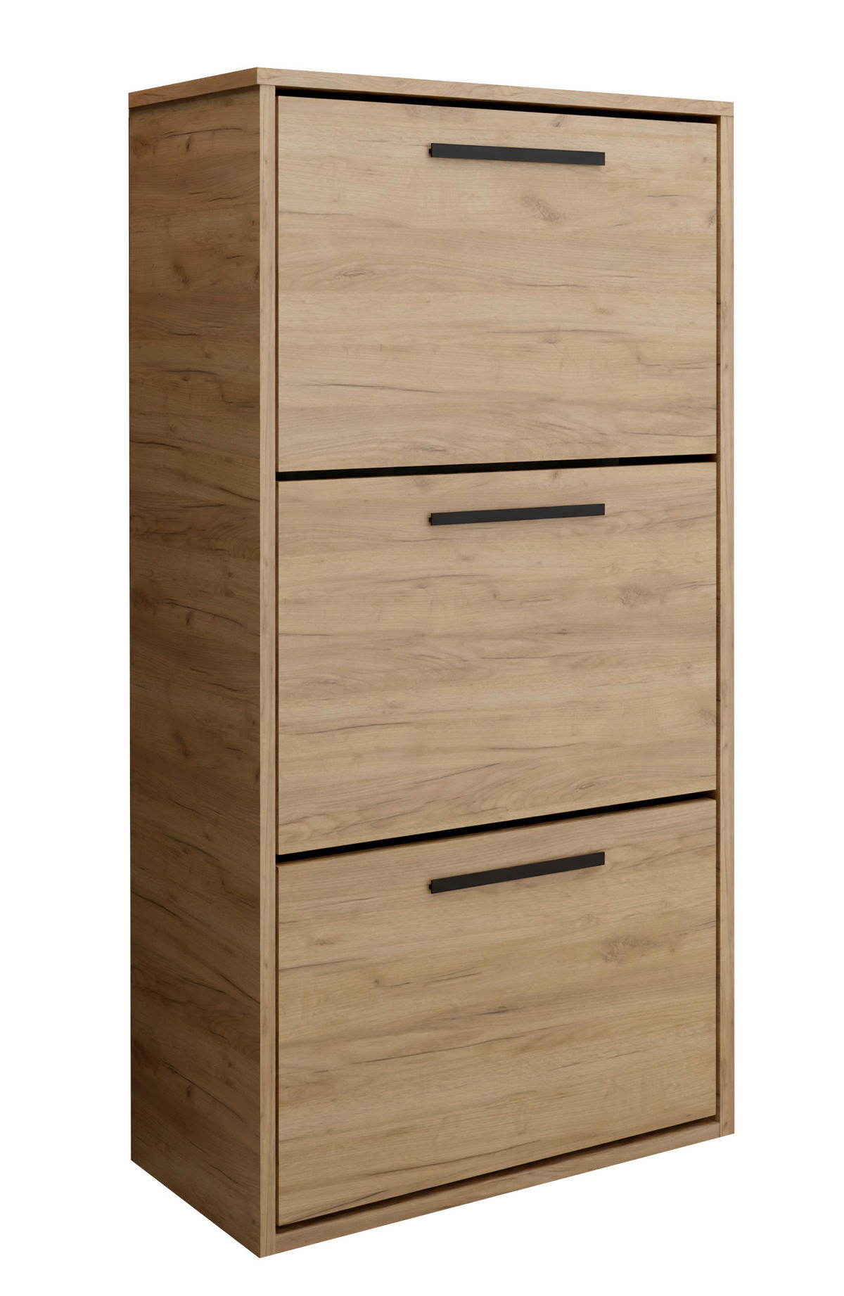 SCHUHSCHRANK Asper SCHUHSCHRANK Asper Craft Eiche Gold - Honigeiche, Holzwerkstoff (59/114.6/24cm) - Kier Furniture