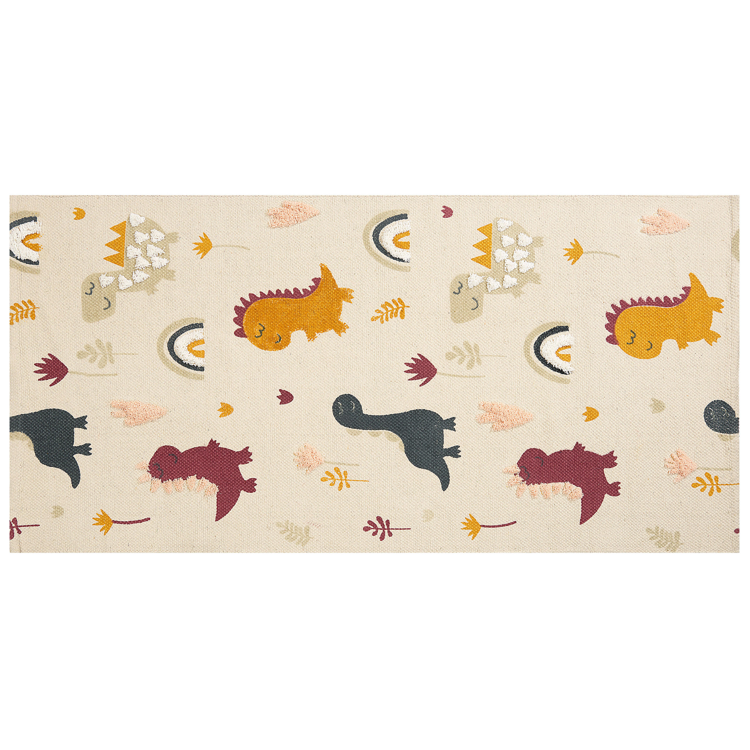 KINDERTEPPICH Tiop 150/80 cm - Multicolor, Textil (80/150cm) - Beliani