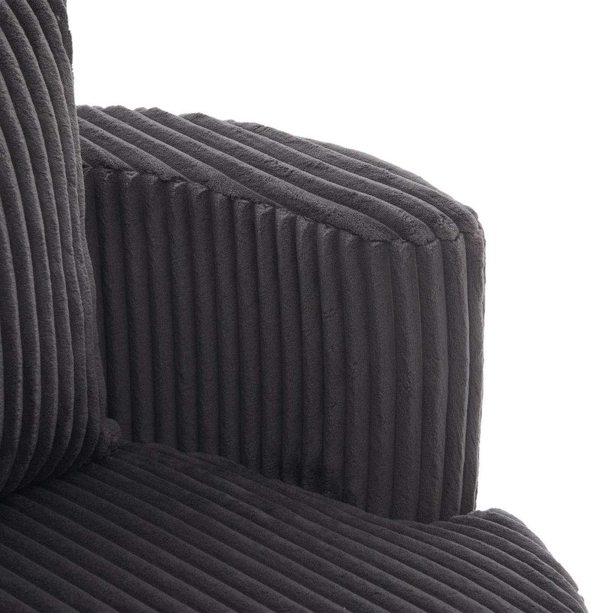 SESSEL 2er-Set 360° drehbar mit Stauraum, DE-42295, Grau - Grau, Textil (76/78/79cm) - ComfortXL