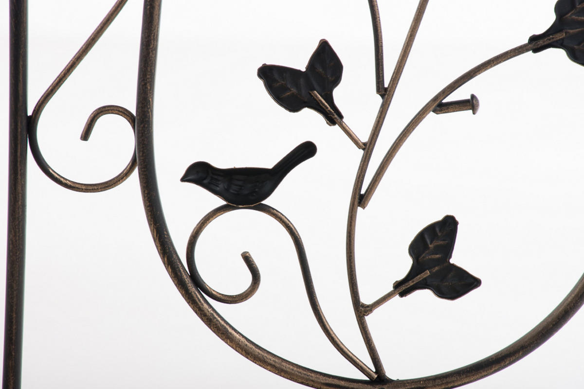 RANKGITTER Burk bronze - Braun, Metall (35/122/7cm) - TPFGarden