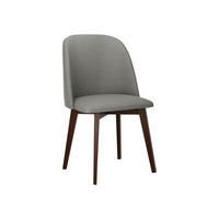 STUHL Monti 3, Holzfarbe: Nuss - Walnussfarben/Grau, Holz (48/83/55cm) - MIRJAN24
