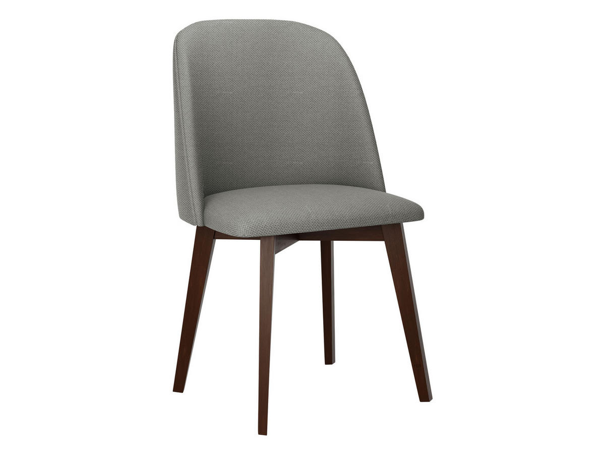 STUHL Monti 3, Holzfarbe: Nuss - Walnussfarben/Grau, Holz (48/83/55cm) - MIRJAN24
