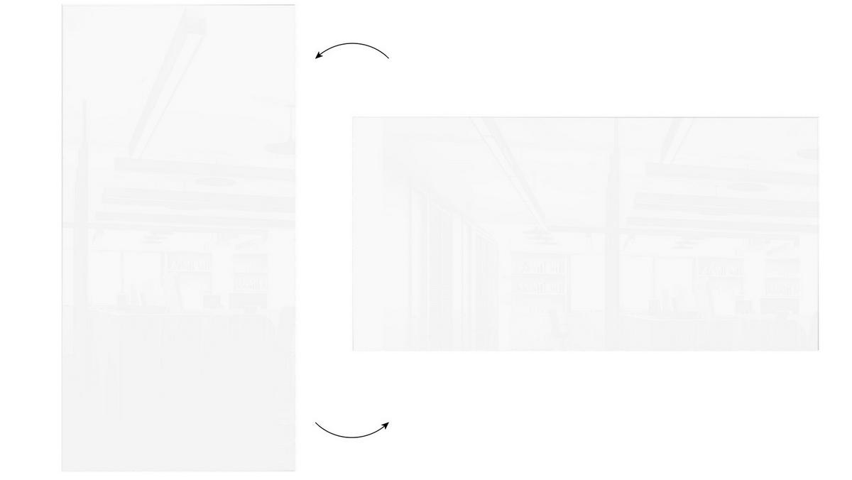 GLASBOARD - Premium SUPERWHITE Perlweiß 120x60cm - Weiß, Glas (120/60/0.7cm) - ALLboards