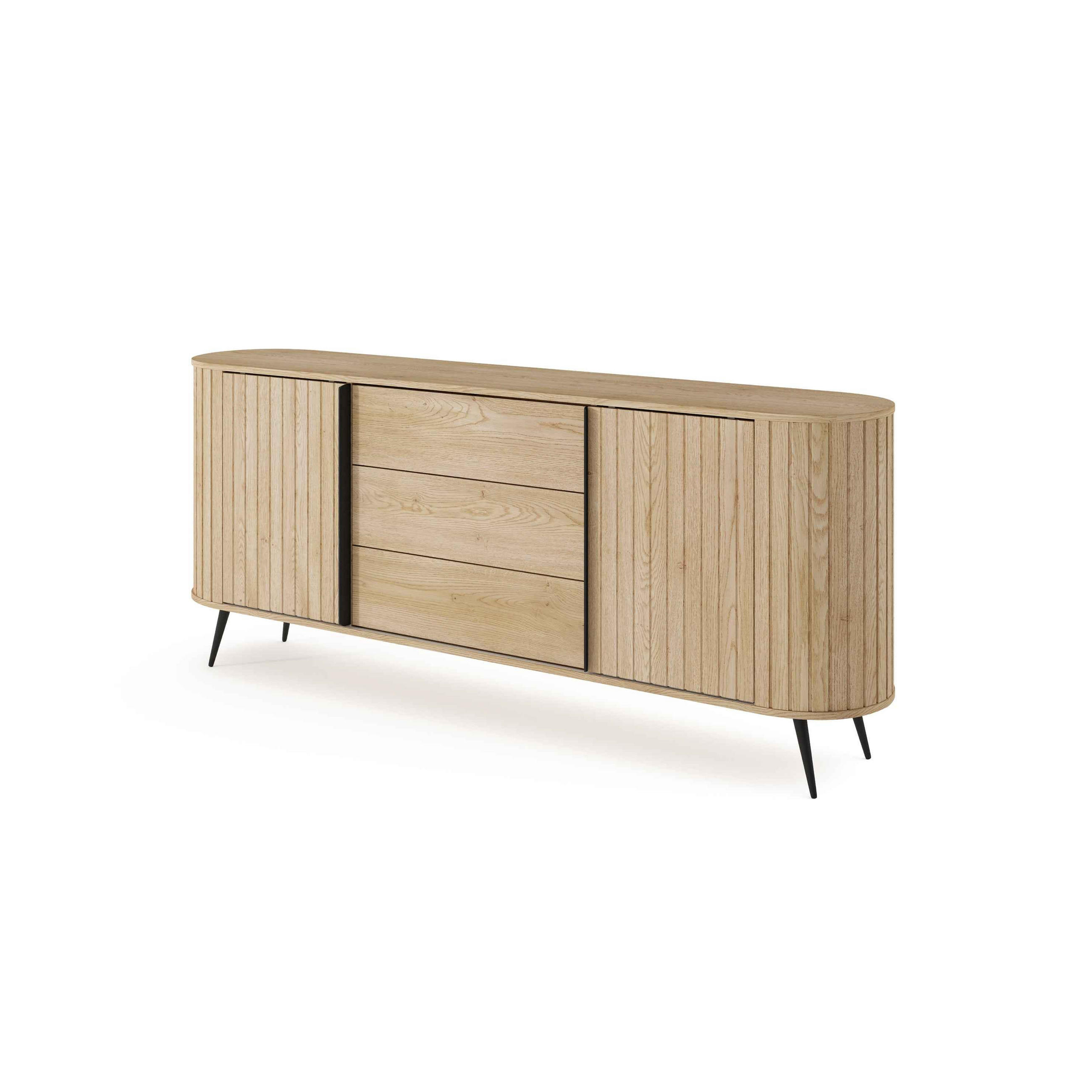 Pillovely Kommode Beige 196x81.8x40.2 cm