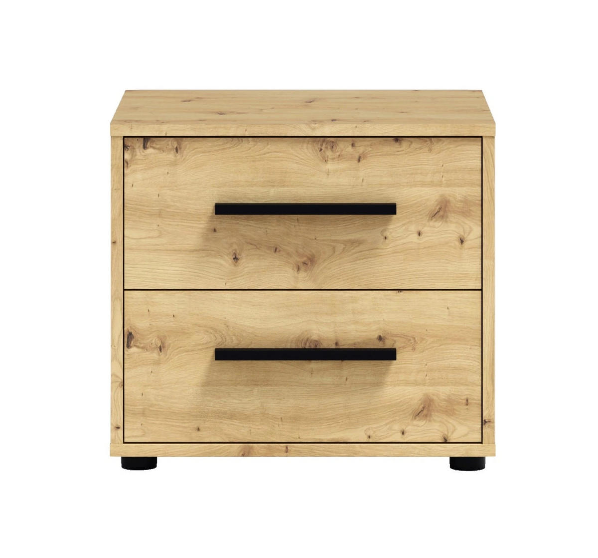 NACHTTISCH Eiche Artisan - Modena - Eiche Artisan, Holzwerkstoff (51/47/40cm) - Ravio