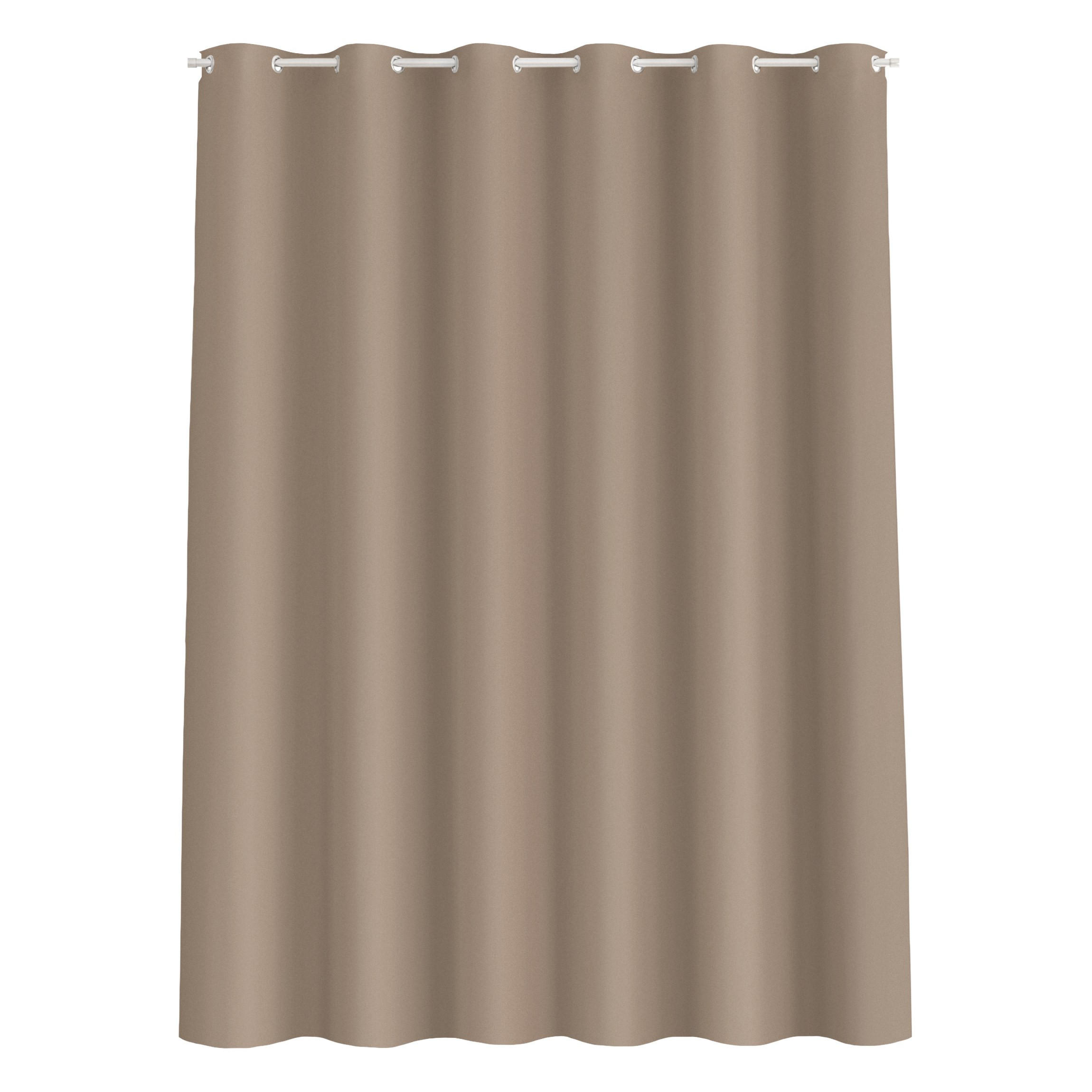 Bilderwelten Duschvorhang Beige 180x180 cm