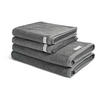 FROTTIERSET Selection 4-teilig - Dunkelgrau, Textil (50/100cm) - Ross