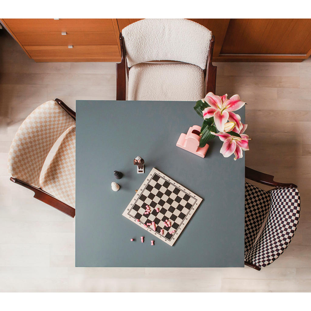 Thumbnail - RNT By Really Nice Things Esstisch, Grau, Holzwerkstoff, Quadratisch,Quadratisch, 100x75x100 cm, Esszimmer, Tische, Esst...