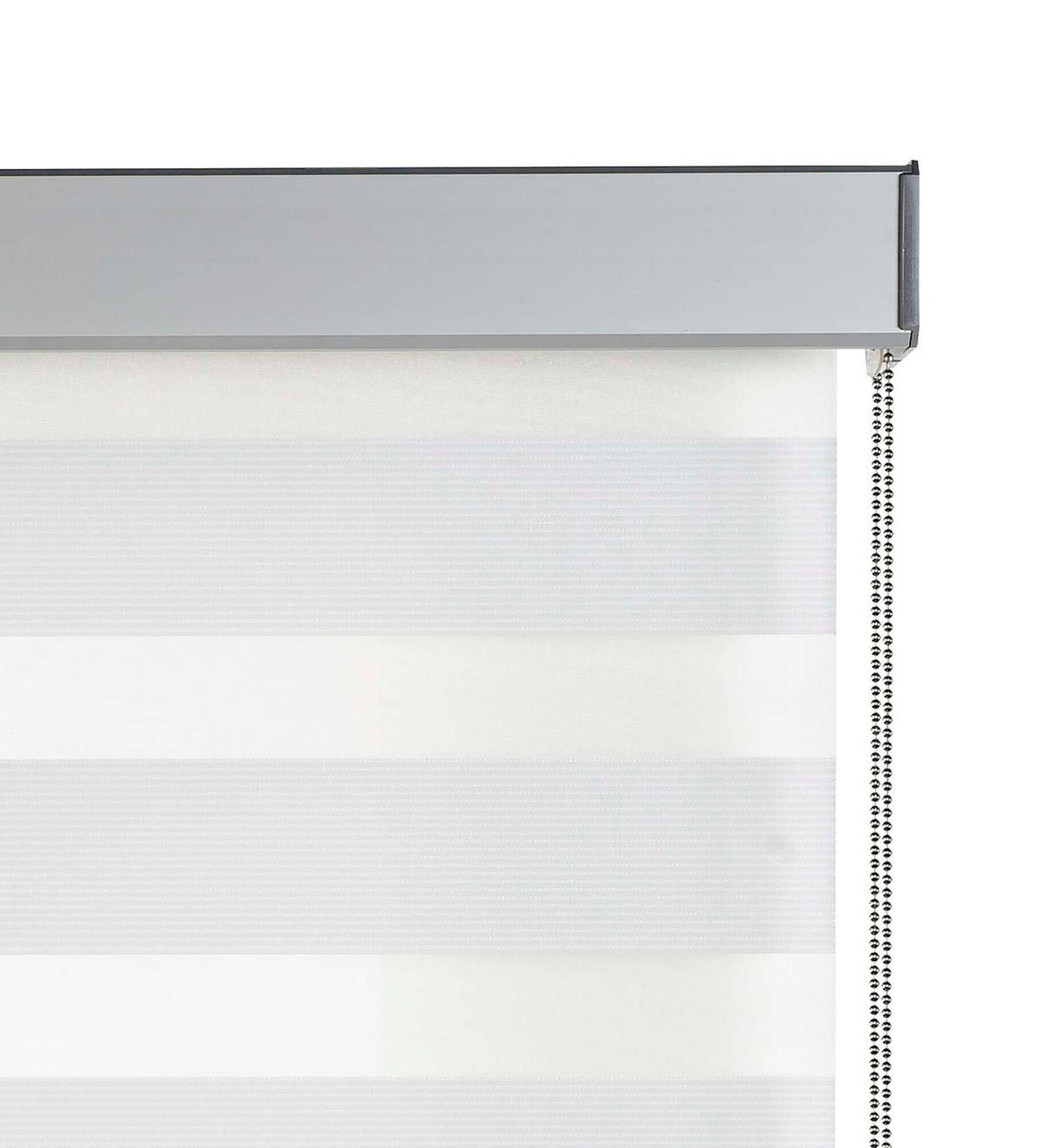 DOPPELROLLO Weiß 160x250 cm - Weiß, Kunststoff (160/250cm) - STORESDECO