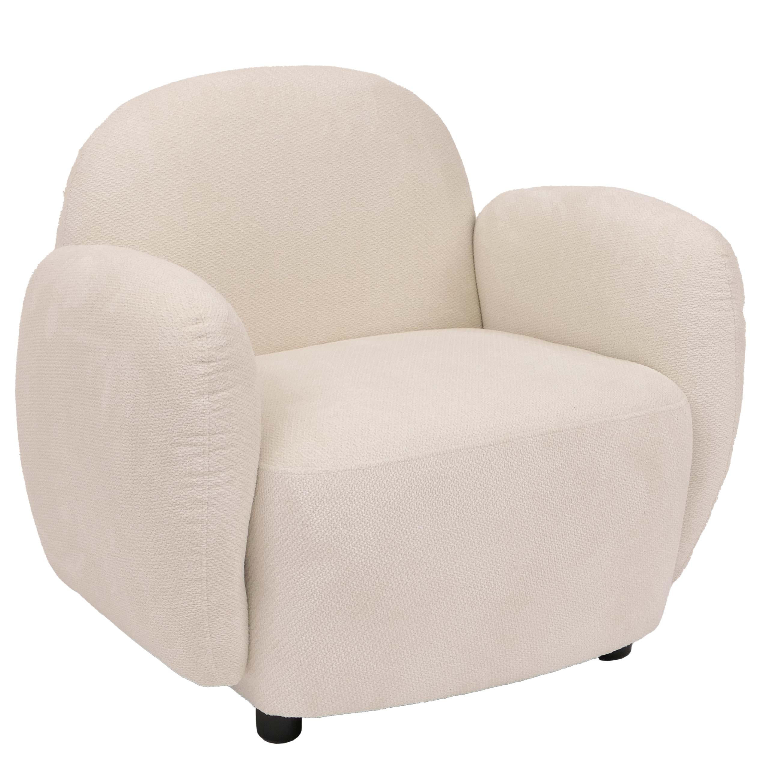 SESSEL Creme - Creme, Textil (86/77/56cm) - MCW