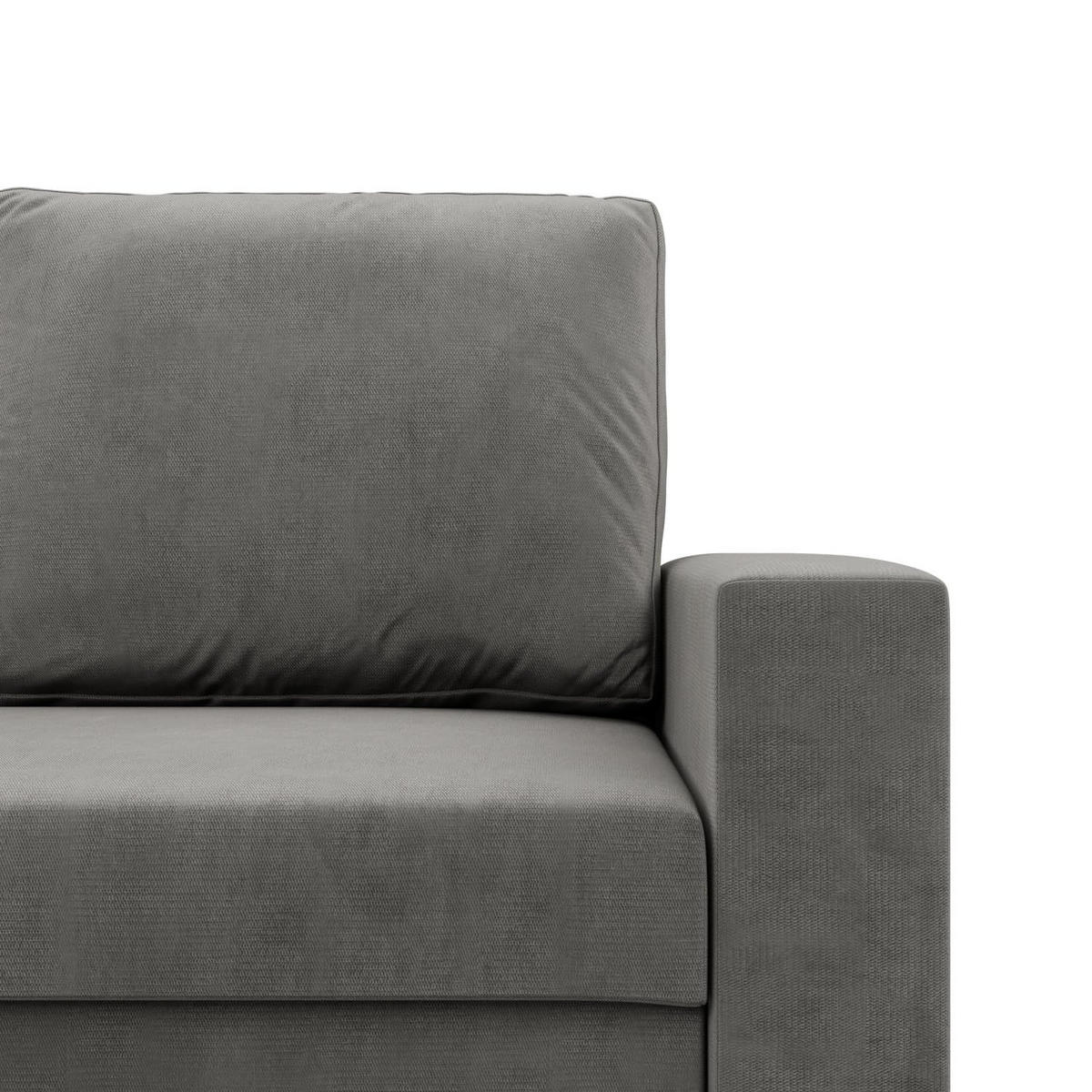 LOUNGESESSEL NEO, Hellgrau - Grau, Textil (83/85/92cm) - Mebligo