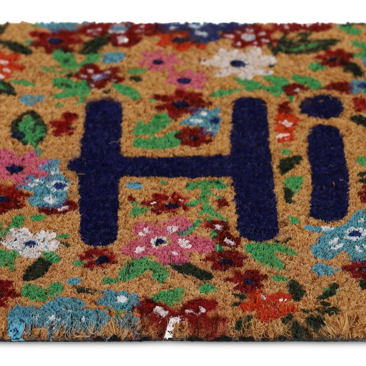 FUSSMATTE - Multicolor, Kunststoff/Textil (60/40cm) - Relaxdays