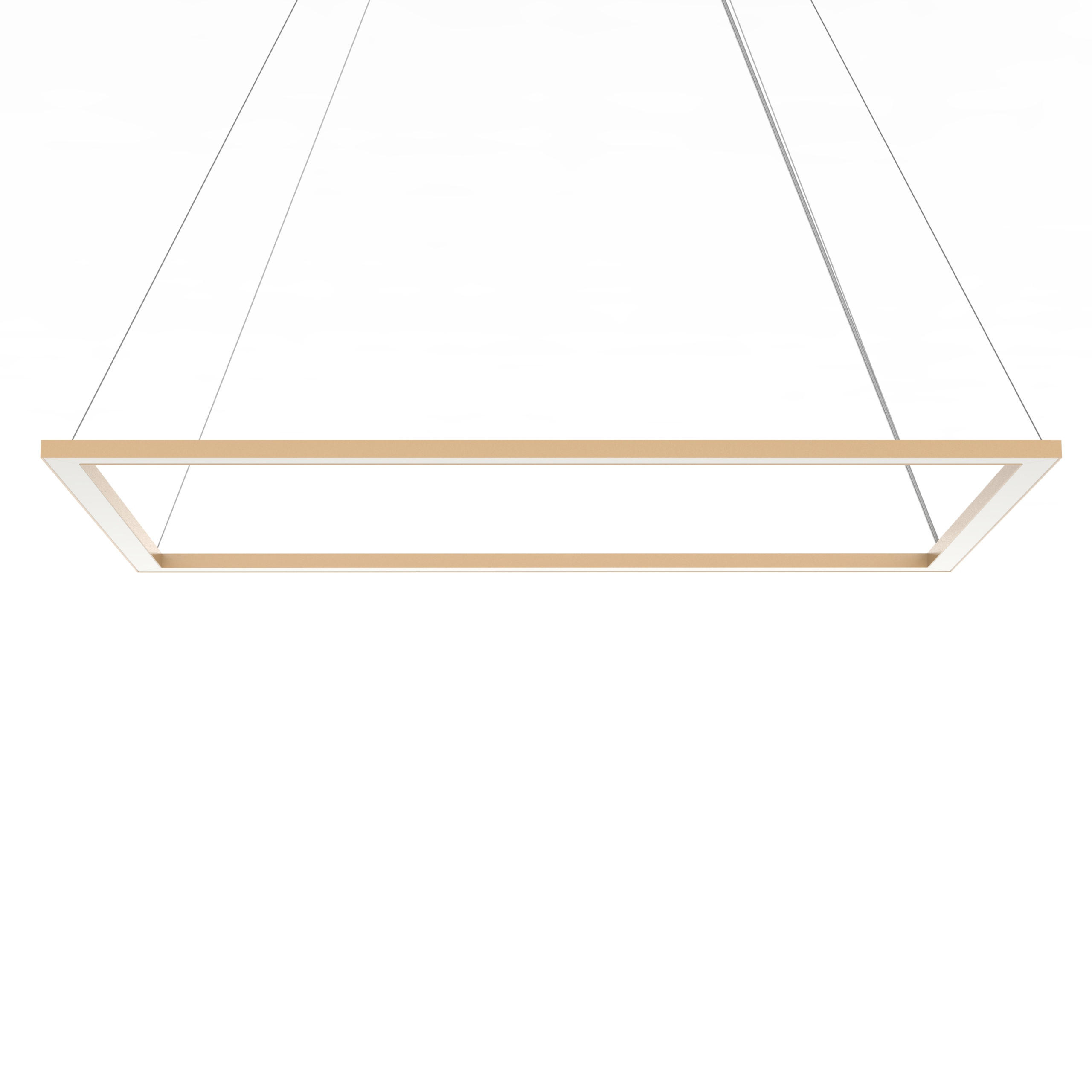 Lumicom Led-Hängeleuchte Gold 90x100x60 cm
