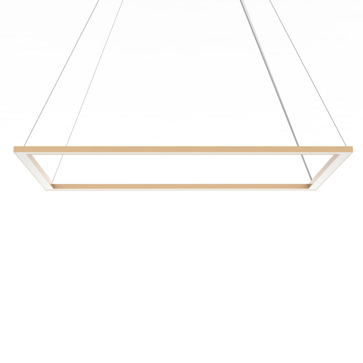 LED-HÄNGELEUCHTE - Goldfarben, Metall (60/90/100cm) - Lumicom