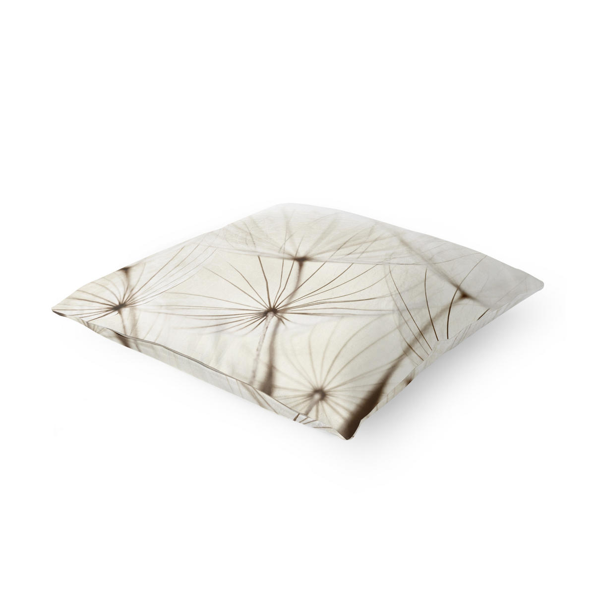 DEKOKISSEN Sanfte Gräser 40/40 cm - Eichefarben, Textil (40/40/10cm) - Bilderwelten