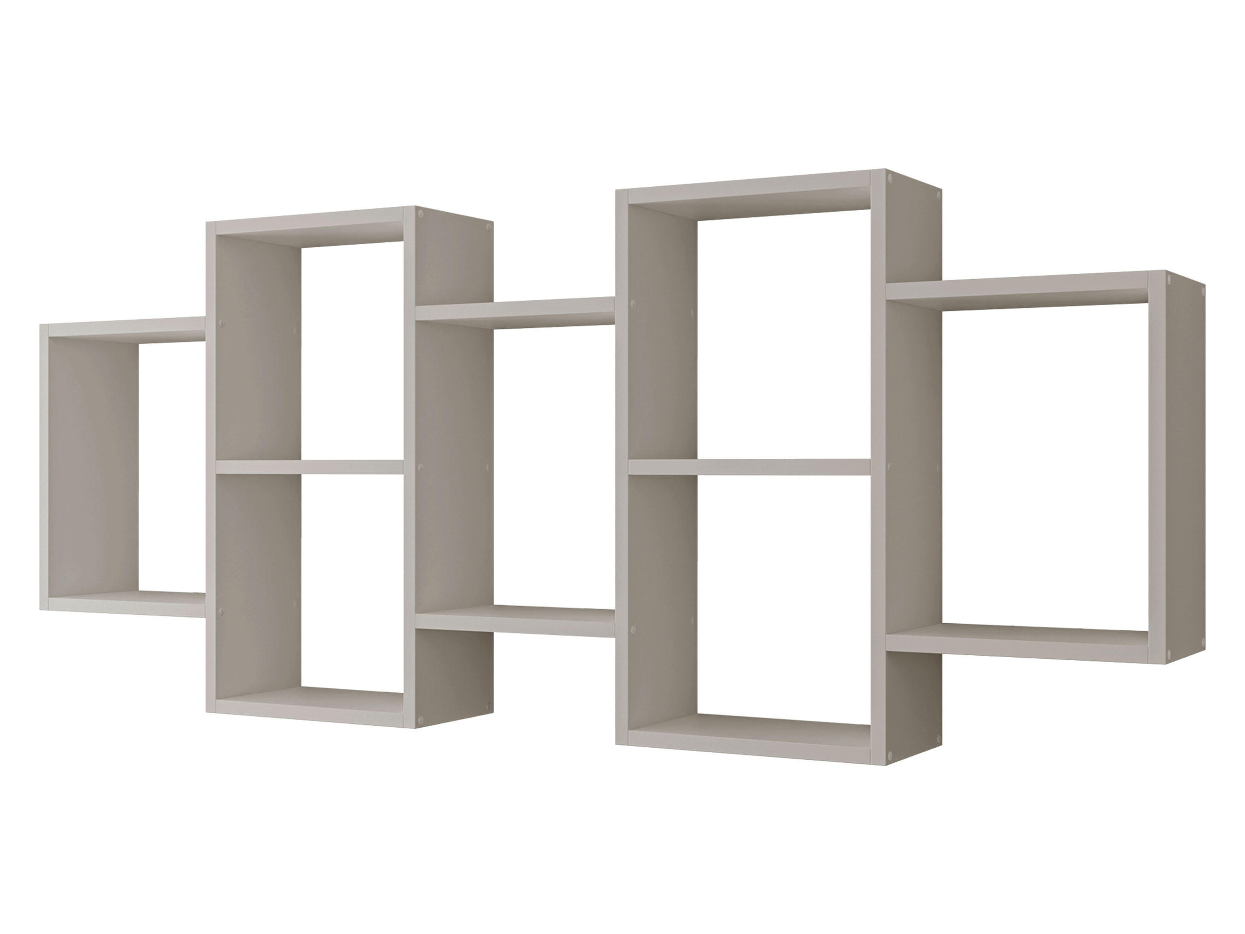 WANDREGAL Trio 001 - Kaschmir, Holzwerkstoff (161/65/18cm) - MIRJAN24