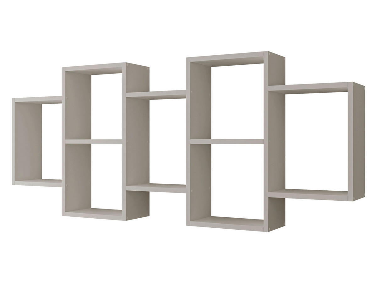 WANDREGAL Trio 001 - Kaschmir, Holzwerkstoff (161/65/18cm) - MIRJAN24