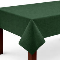 TISCHDECKE Garten Weichschaum 110x140cm - Dunkelgrün - Dunkelgrün, Kunststoff (140/110cm) - Bestlivings