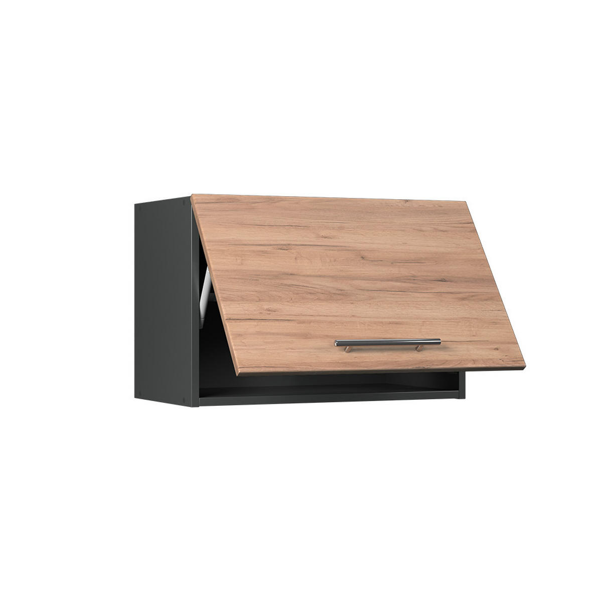 NÁSTENNÁ SKRINKA Fame-Line, Dub Goldkraft/antracitová, 60 cm, AP Oak - dub medový/antracitová, kompozitné drevo (60/40/34.1cm) - Vicco